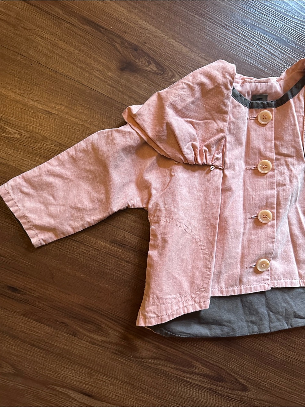 Pink Kids jacket Blouse Button Front - Picture 2 of 11